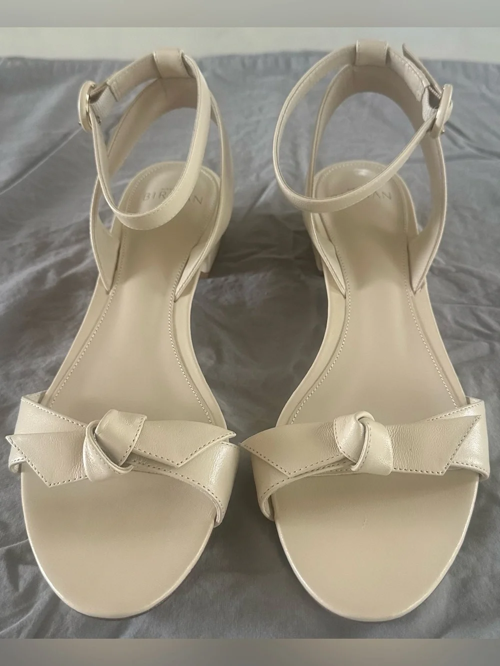Alexandre Birman CLARITA 30 EGGSHELL size 39 1/2